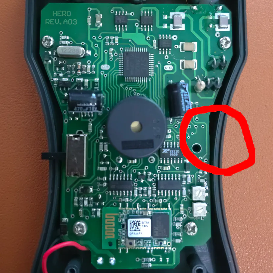 Rev.A03 shows no usb port